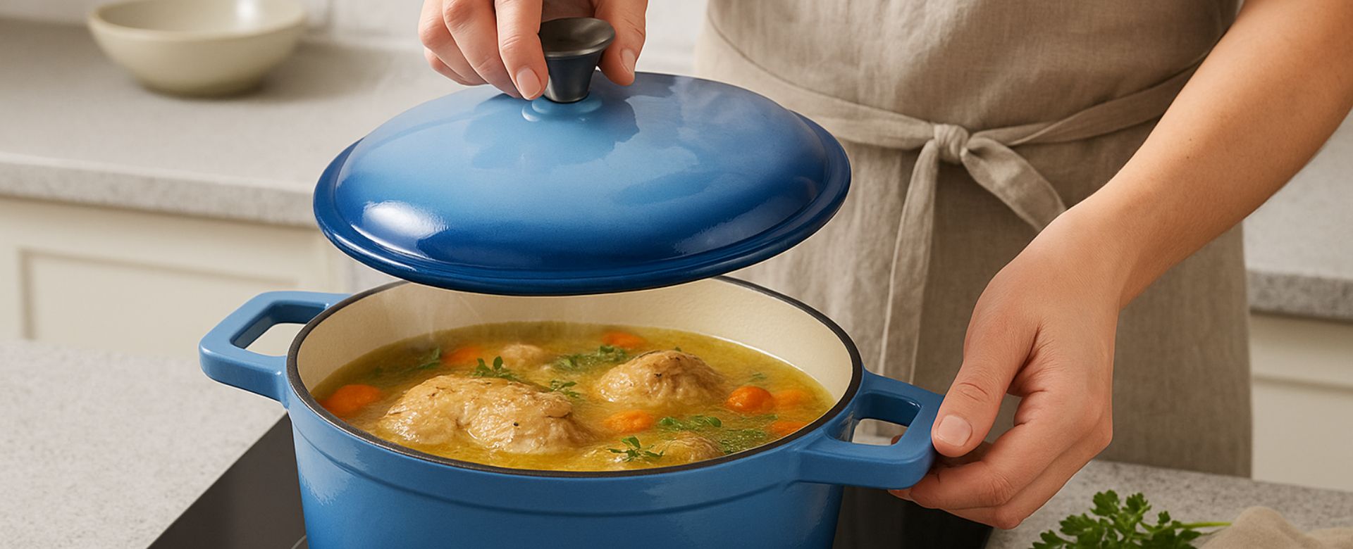 Cocotte en fonte émaillée